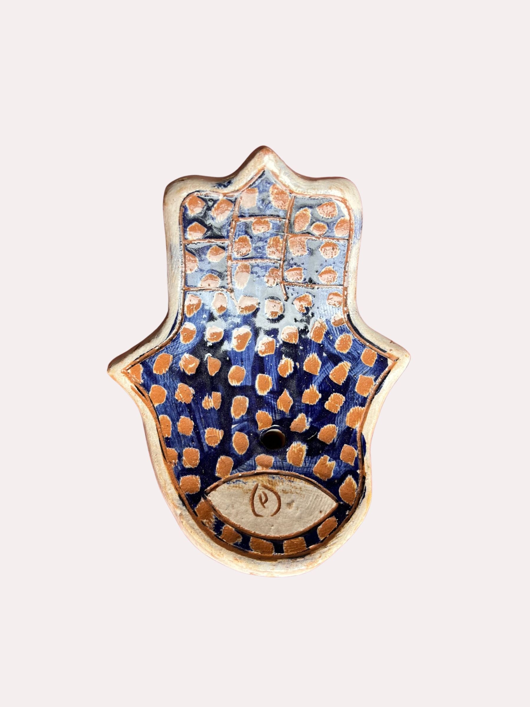 Soap dish / Hand soap holder Khamsa