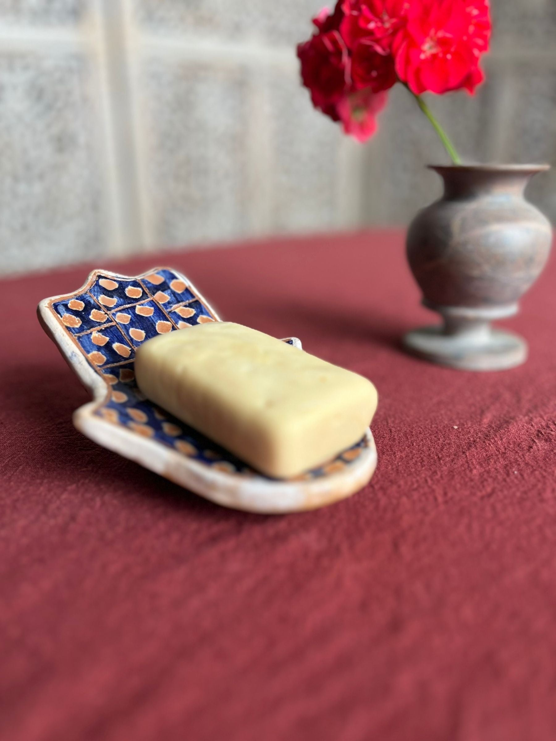 Soap dish / Hand soap holder Khamsa
