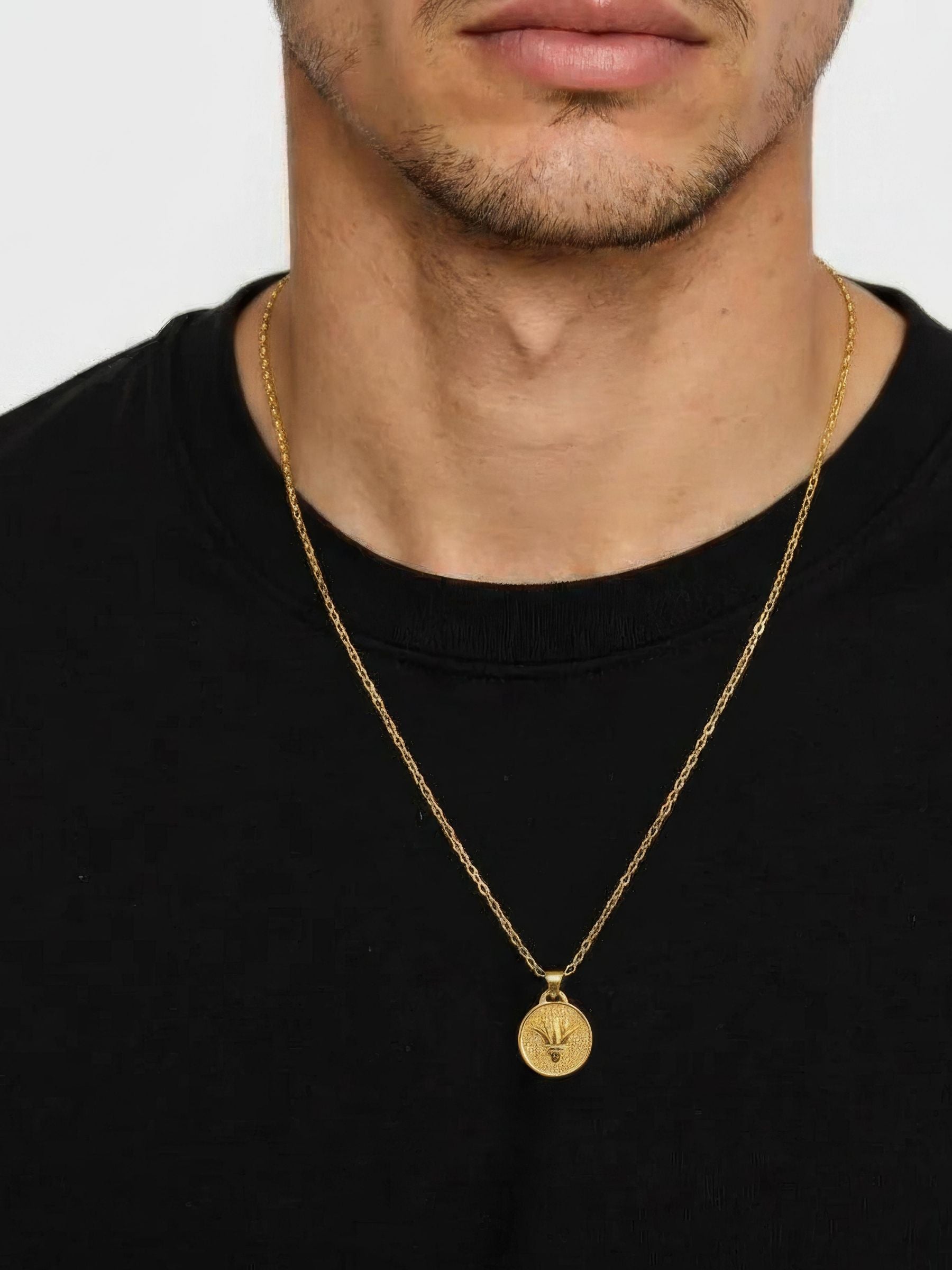 Eye of Horus Medallion and Chain
