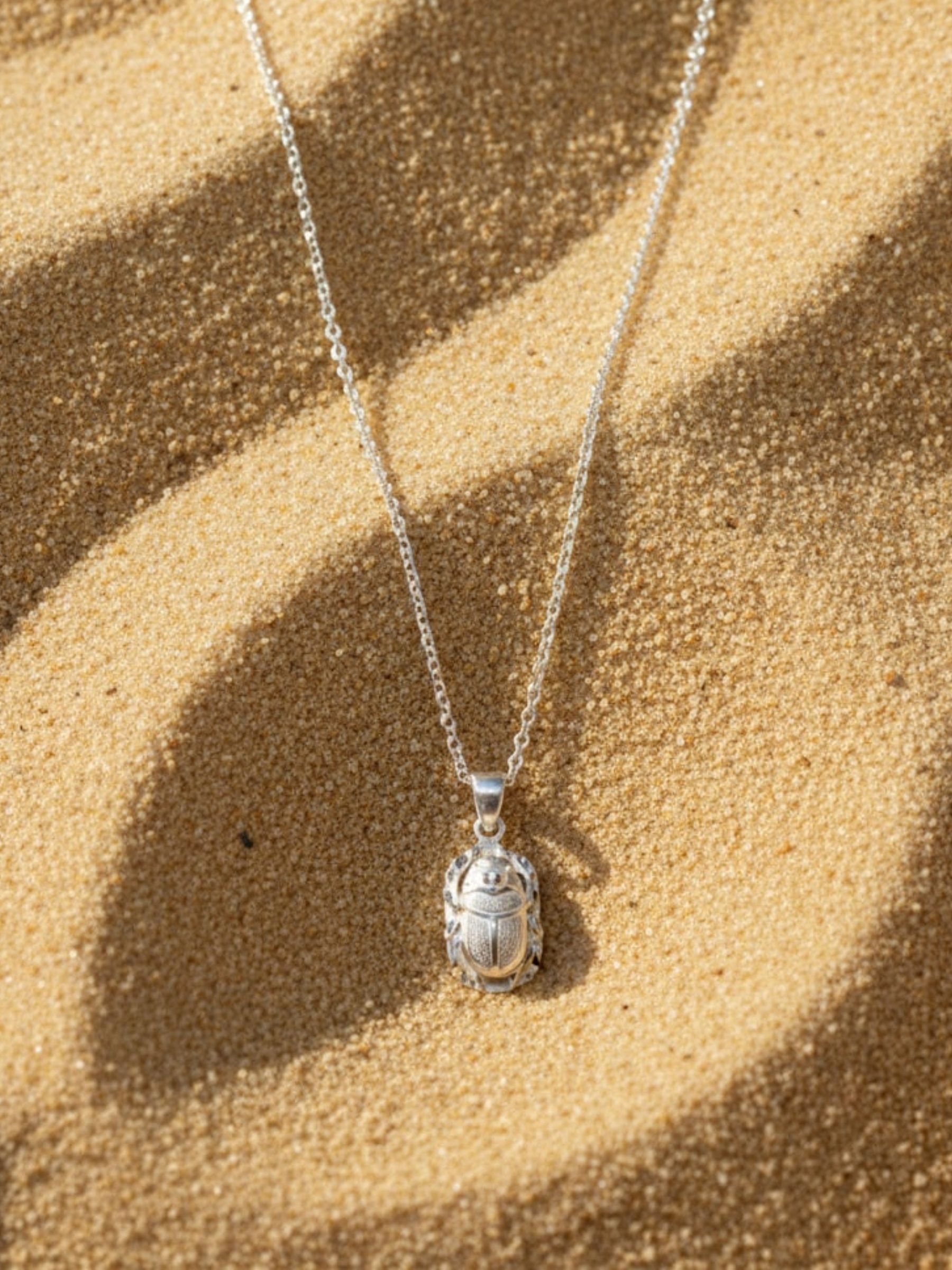 Colgante hombre Escarabajo egipcio