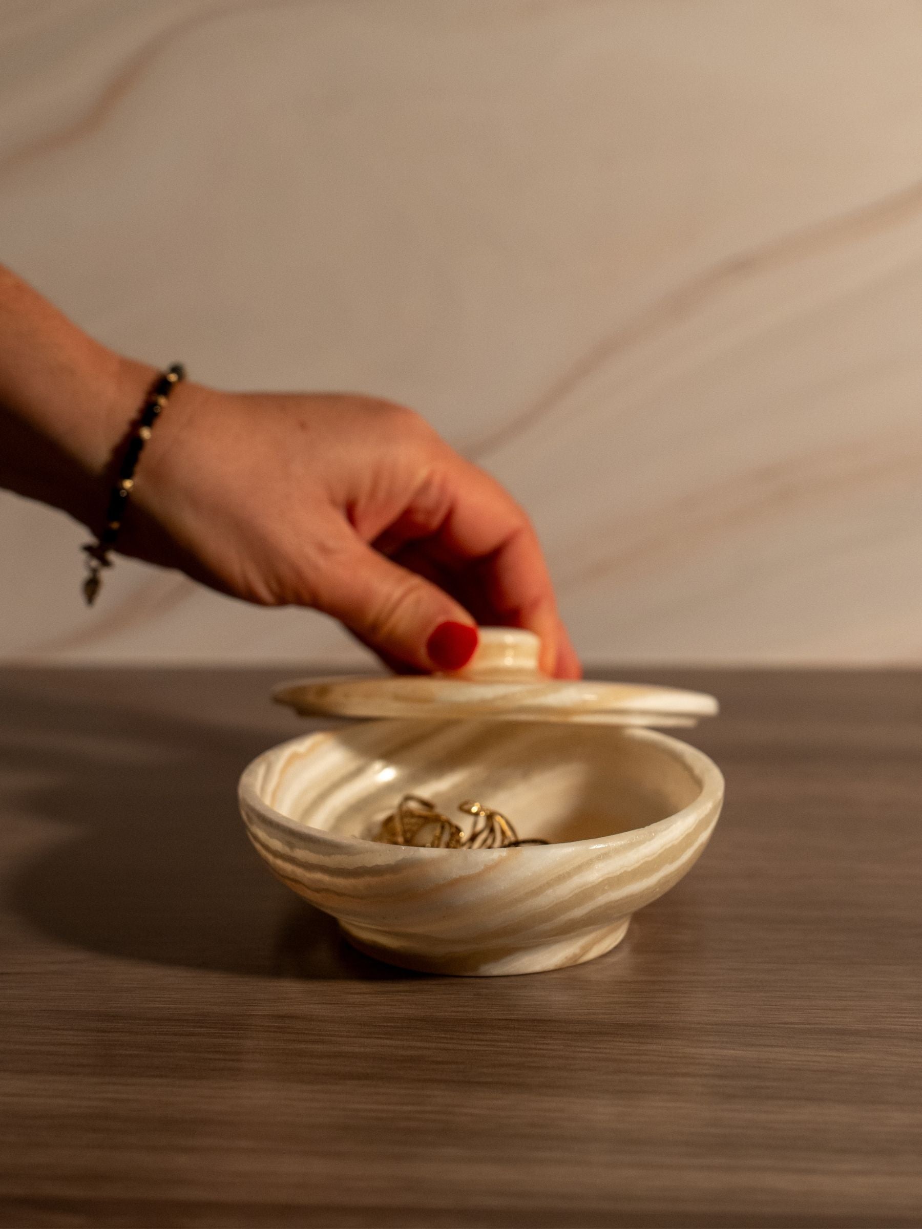 Cylindrical Amara candle holders