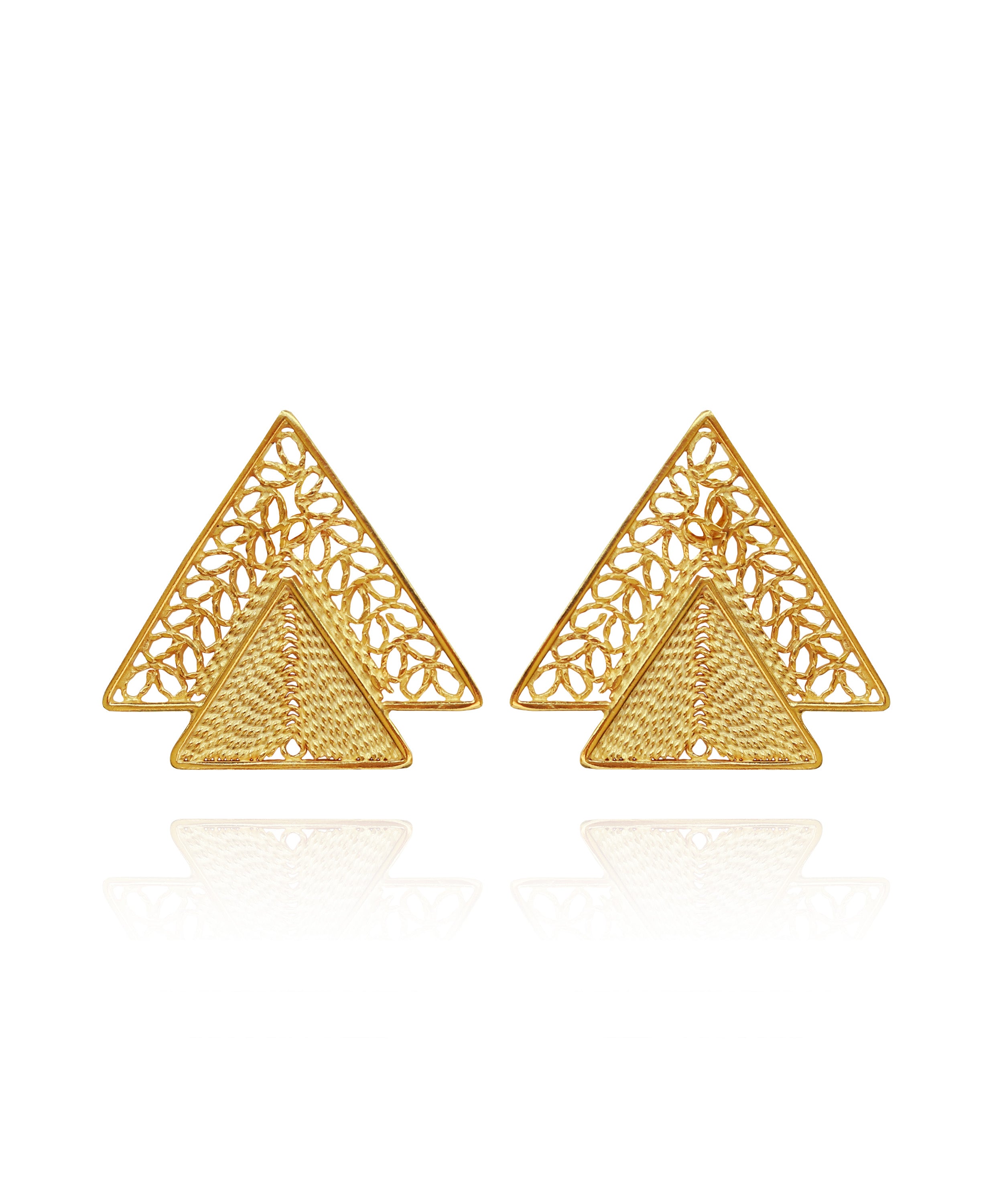 Boucles d'Oreilles Pyramides