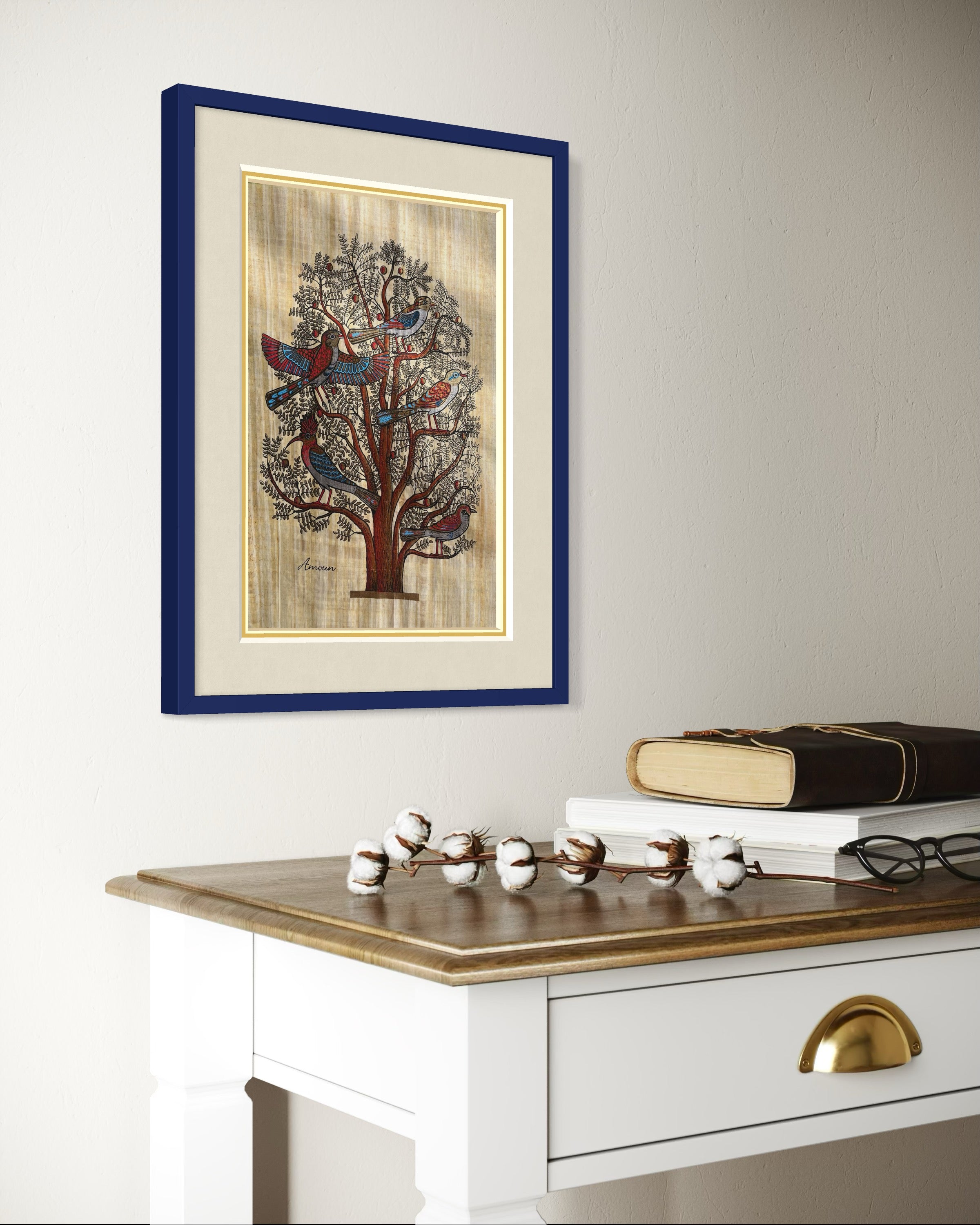 Papiro egipcio Árbol de la vida (3 tamaños)