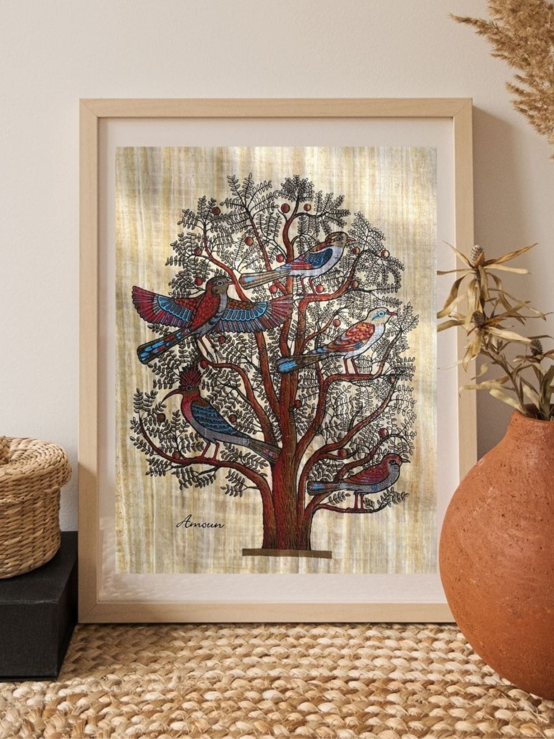 Papyrus egiziano Albero della vita (3 dimensioni)