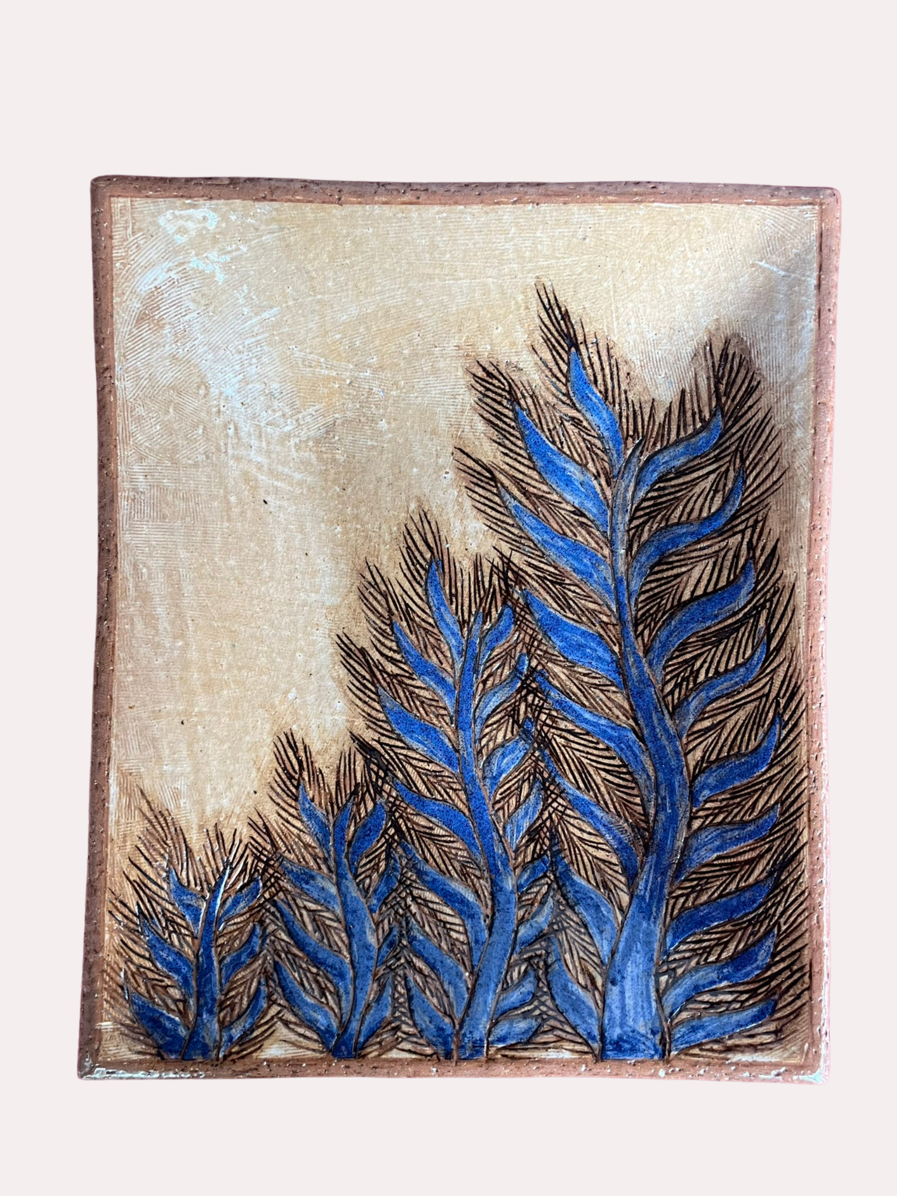 Set of two serving dishes - Tree of Fayoum