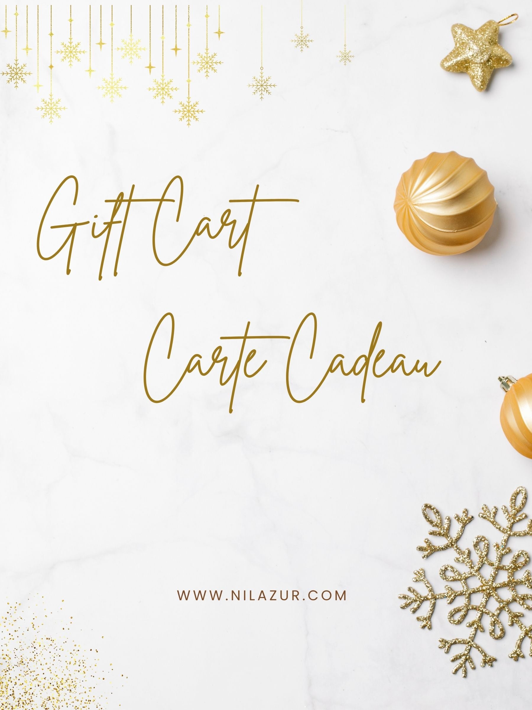 Carte cadeau Nilazur