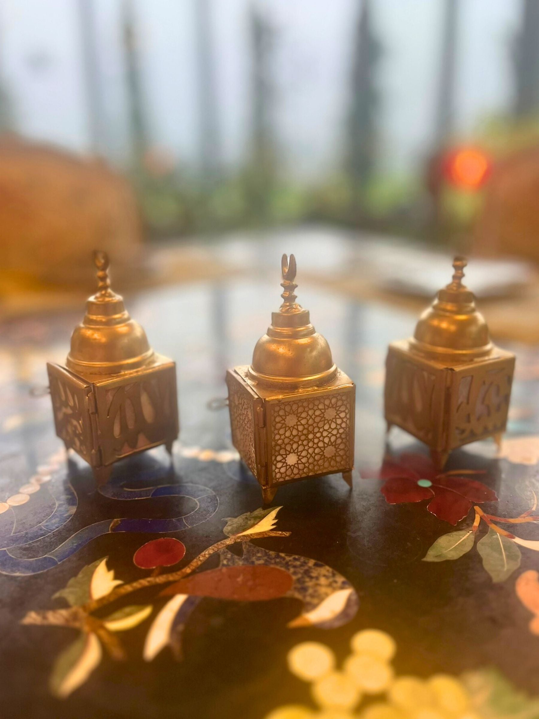 Mini lanternes décoratives de table – Fait main au Caire