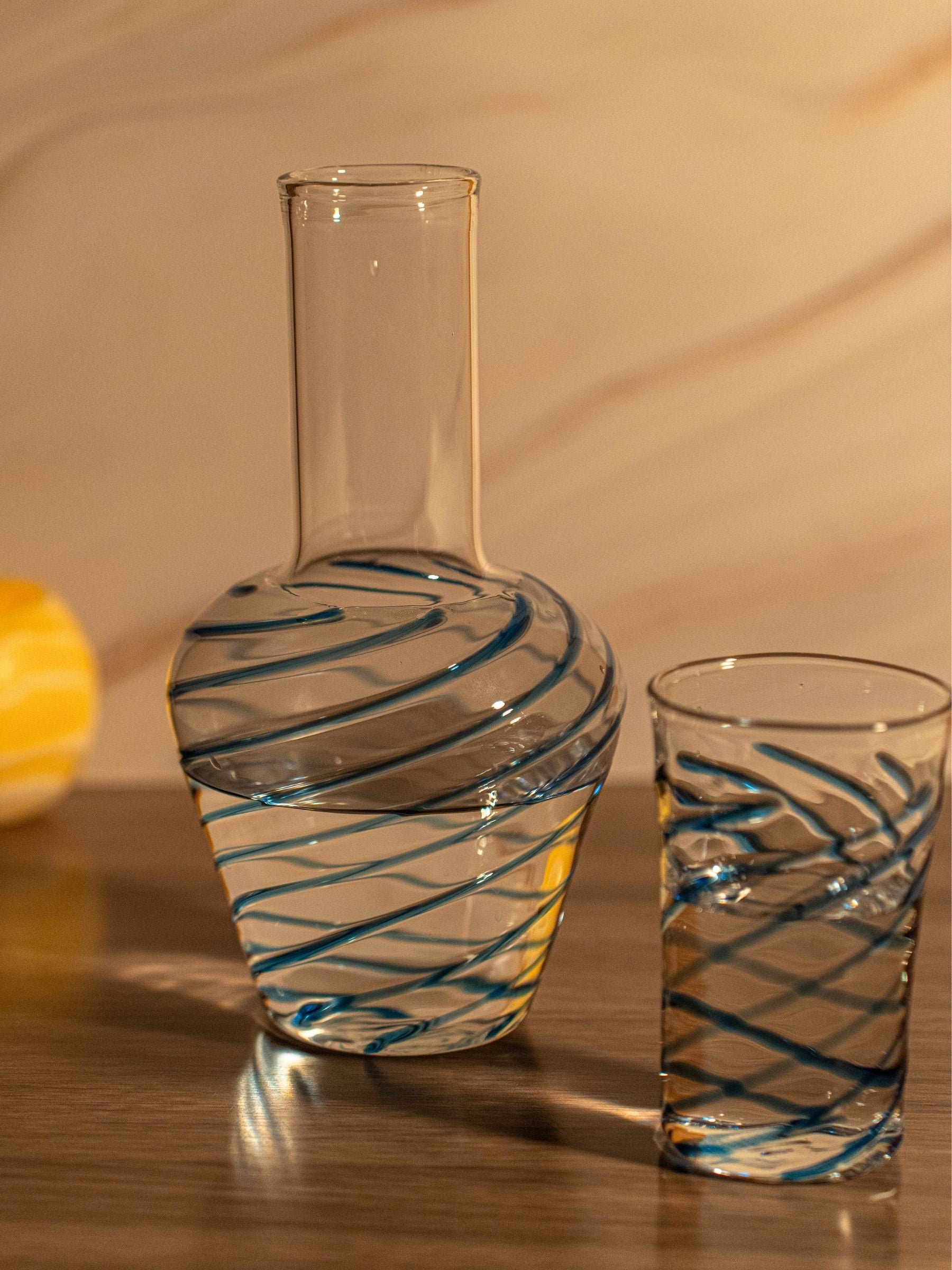 Set Carafe et verre "Essentia Flow"