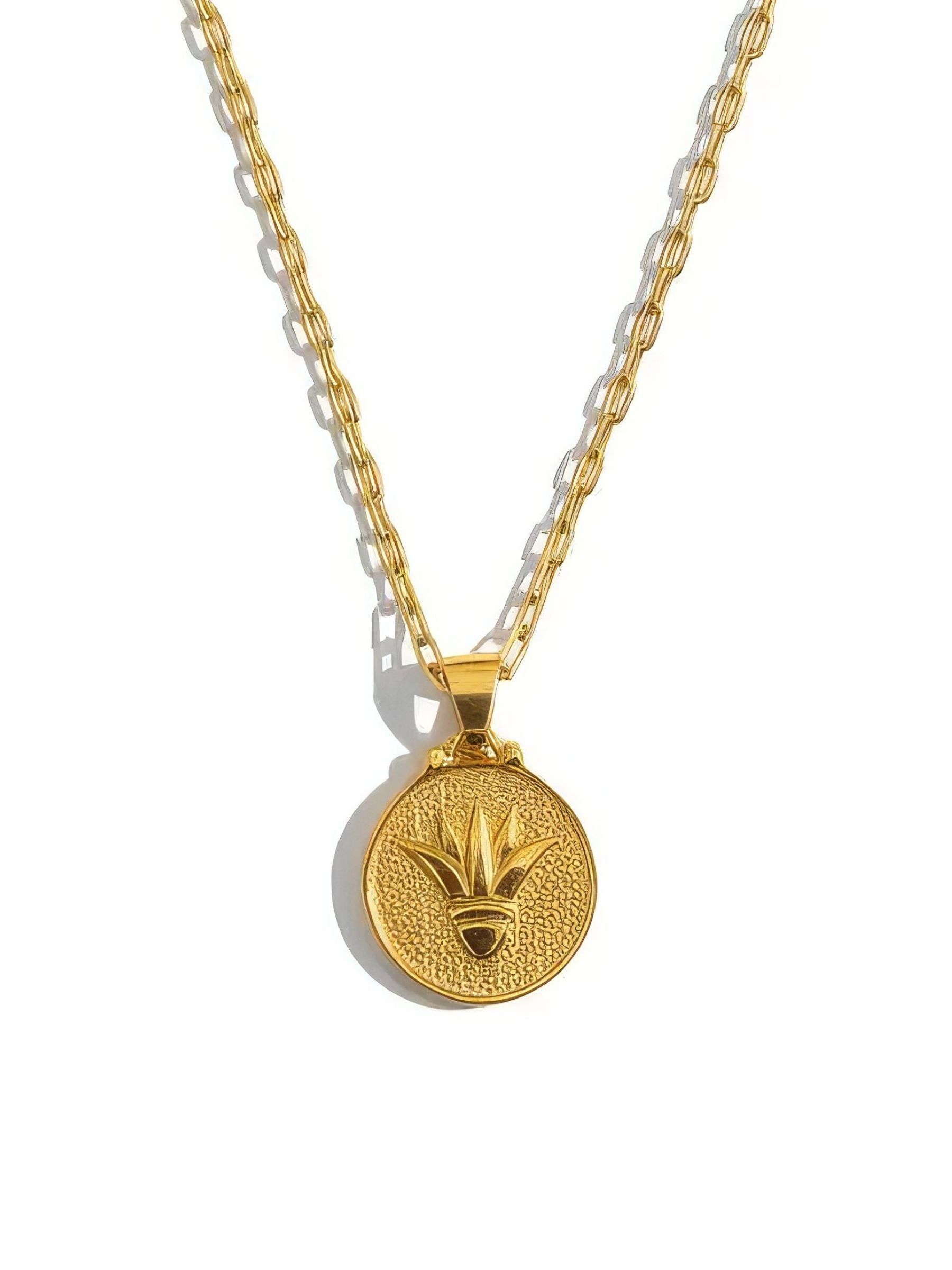 Eye of Horus Medallion and Chain