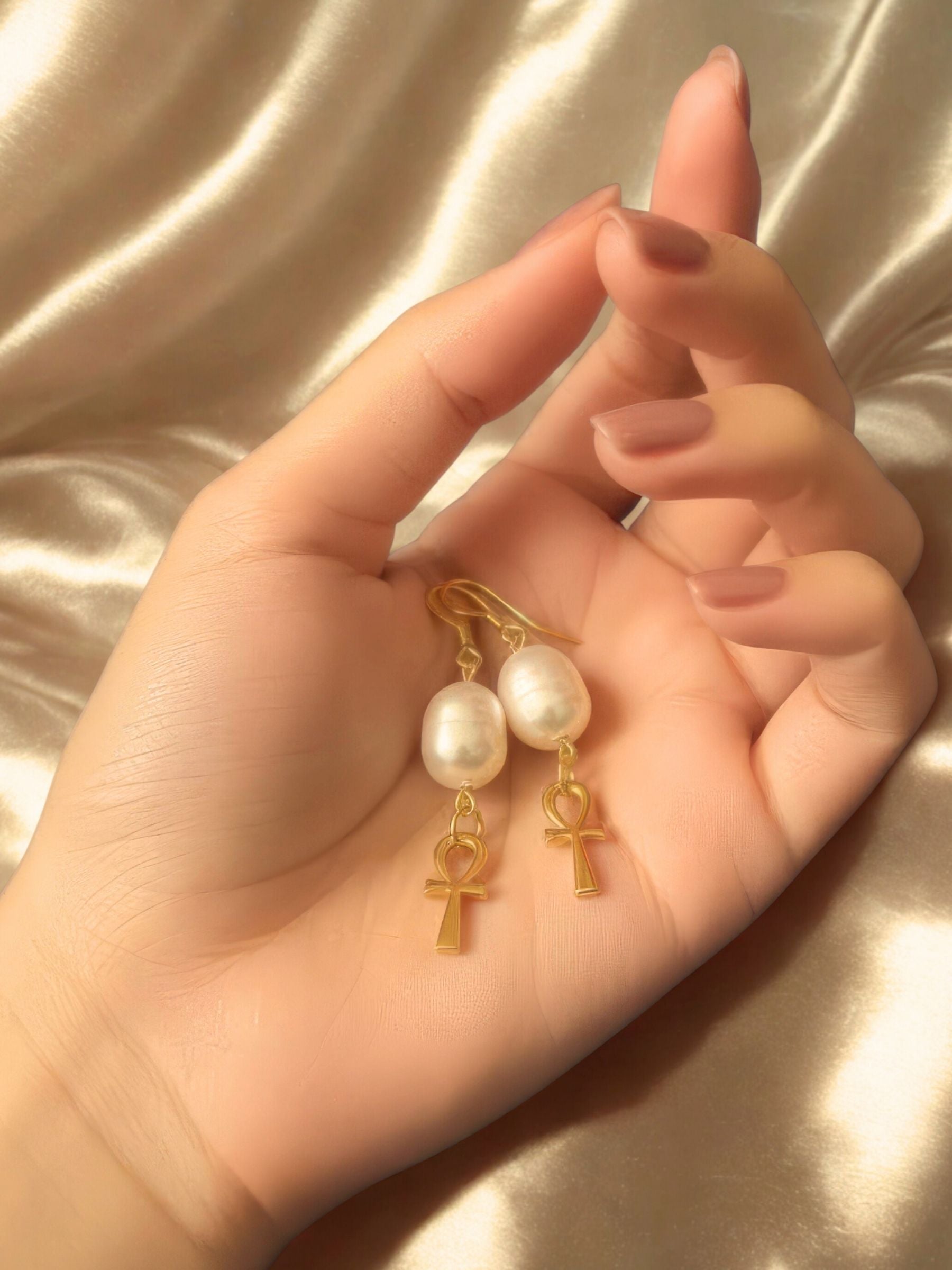 Pendientes Perla de Vida