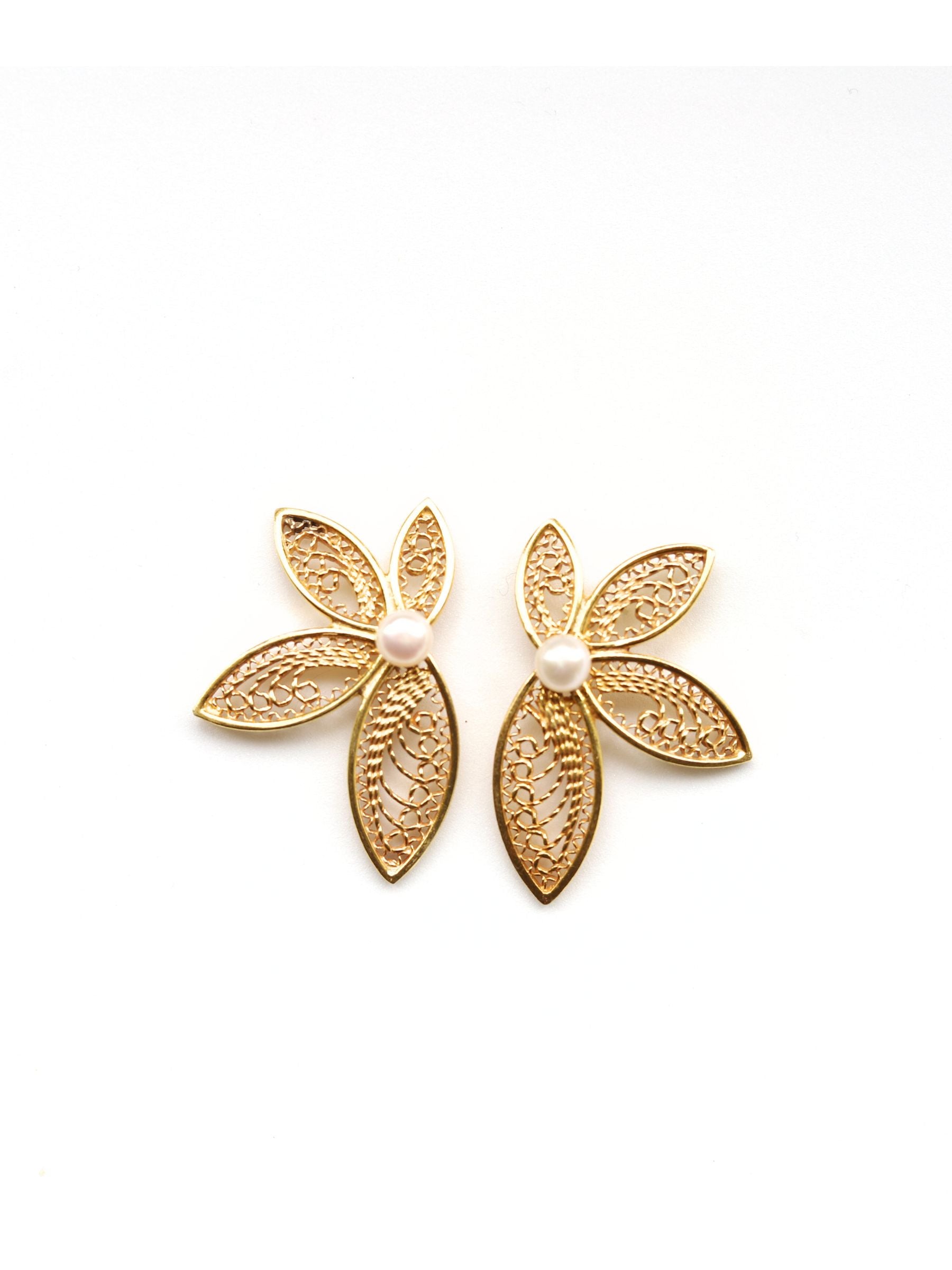 Boucles d'Oreilles Rosa Pearl