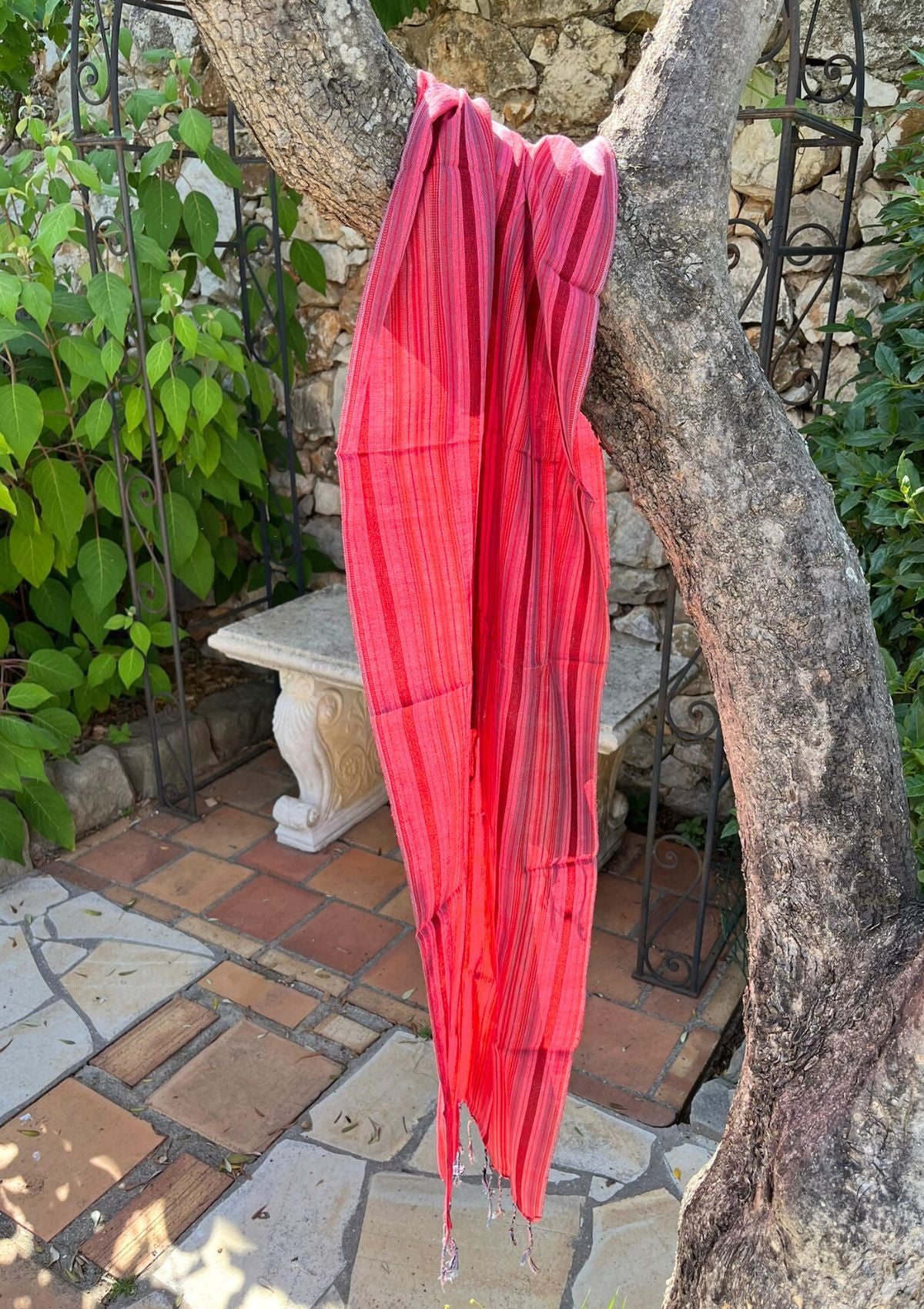Waterfall Handwoven Cotton Stole