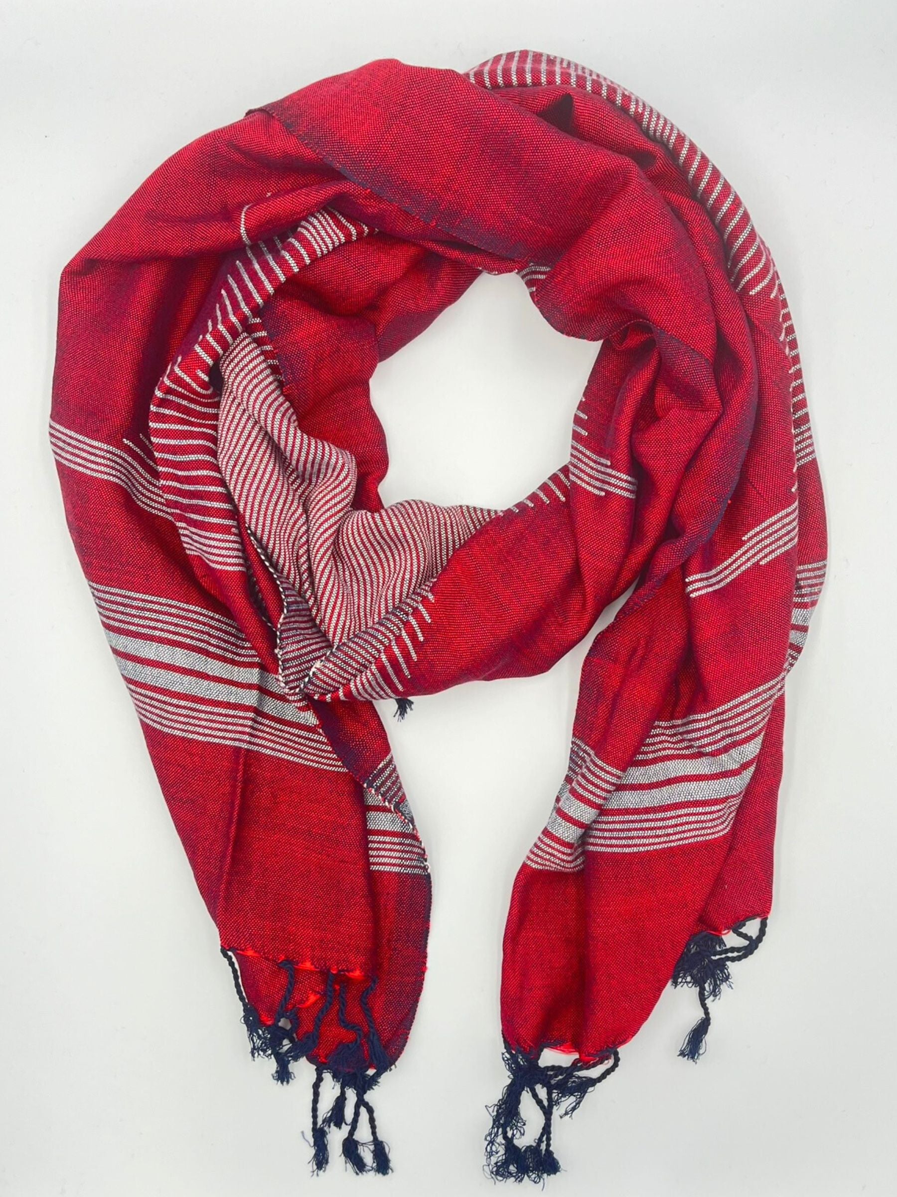 Pyramid hand-woven stole